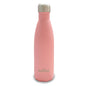 Thermos fles 750ml in lichtroze kleur van Ecofles, duurzame RVS waterfles, ideaal voor warme en koude dranken.
